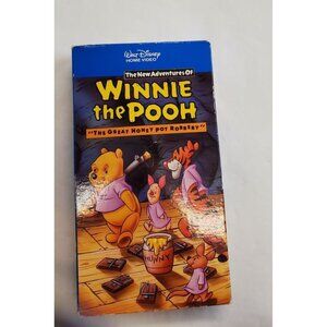 The New Adventure Of Winnie The Pooh: The Great Honey Pot Robbery VHS Tape